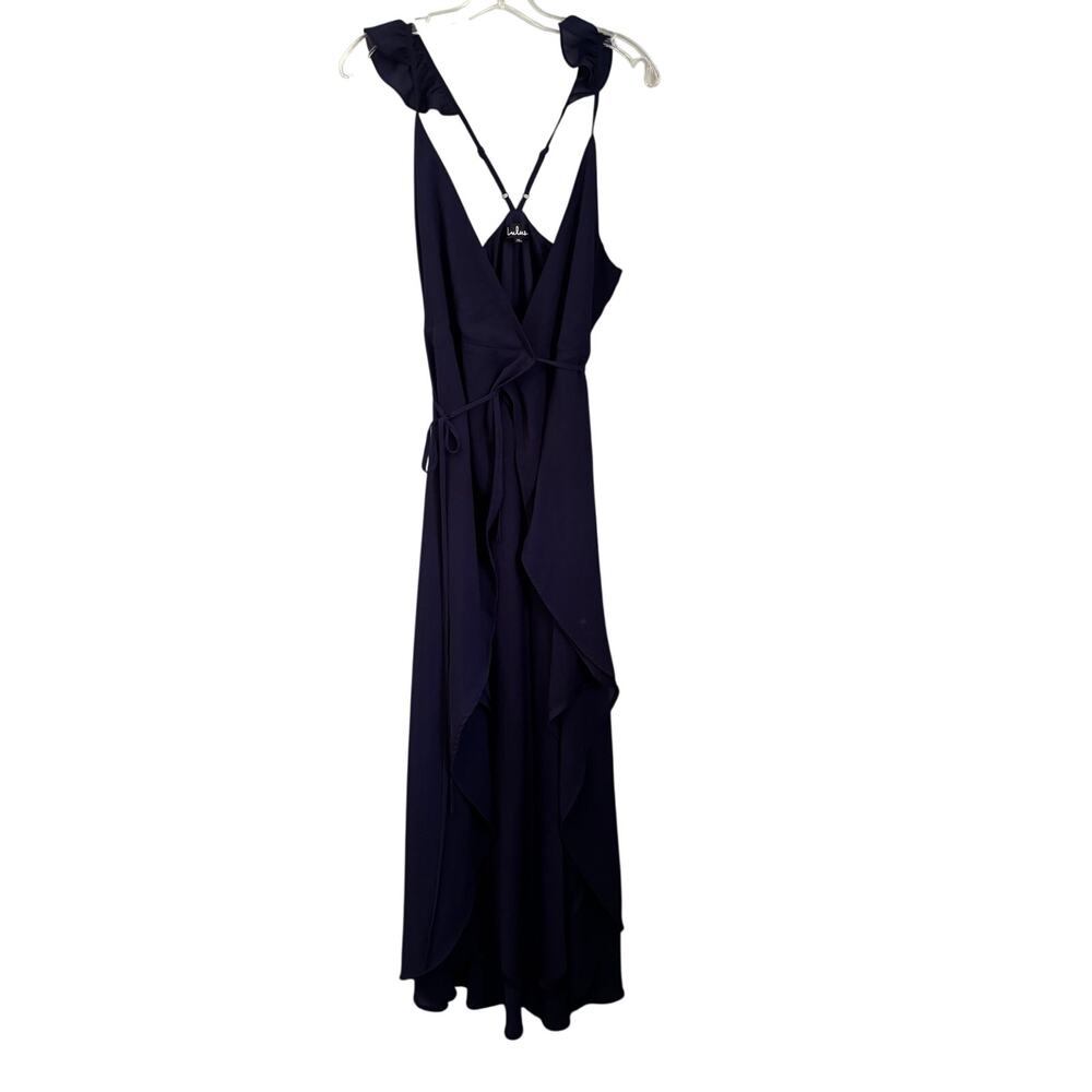 Lulus All Mine Navy Wrap Dress